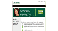 Desktop Screenshot of fairway-newnan.com