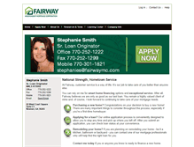 Tablet Screenshot of fairway-newnan.com